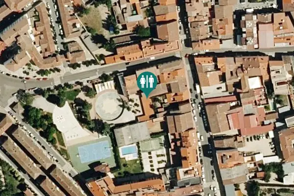 Satellite view of Calle del Carmen 4 Toilet