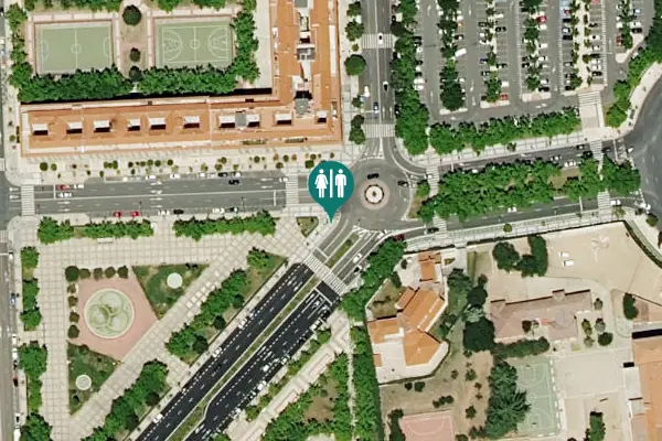 Satellite view of Avenida de Salamanca Toilet