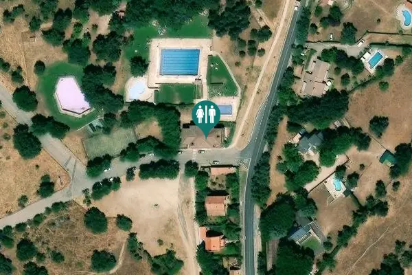 Satellite view of Calle de la Encinia Toilet