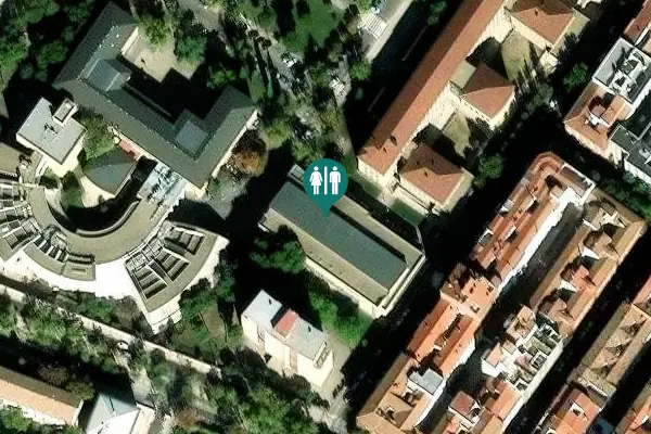 Satellite view of Calle de Pedro Cerbuna 12 Toilet