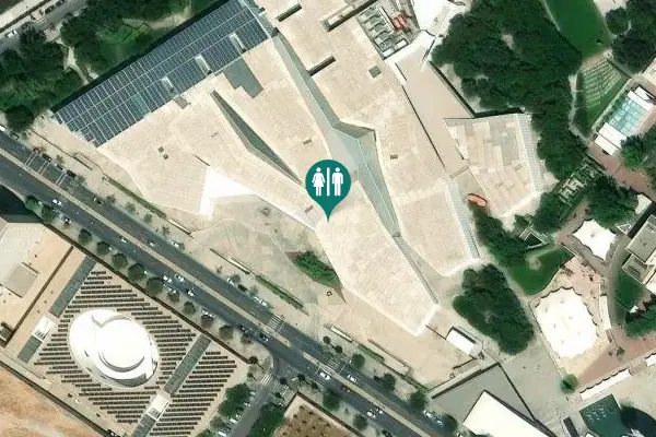 Satellite view of Avenida de la Ciencia Toilet