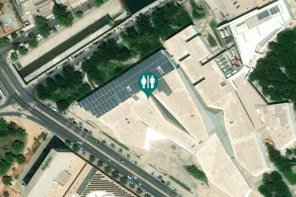 Satellite view of Avenida de la Ciencia Toilet