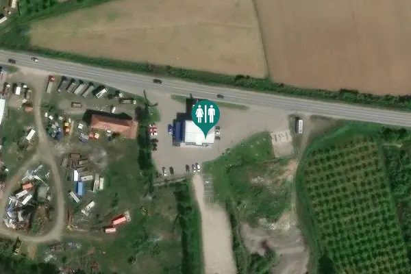 Satellite view of Šamački put Toilet