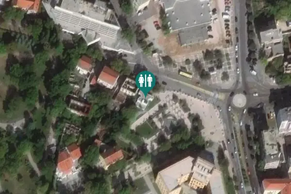 Satellite view of Spanish square 1 Toilet