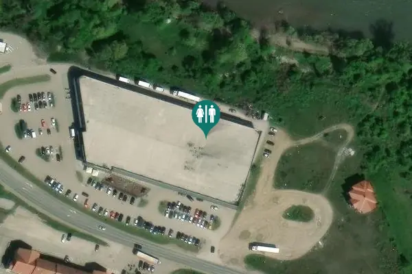 Satellite view of Šamački put 15a Toilet