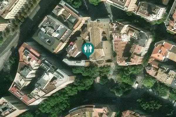 Satellite view of Plaza de Santa Engracia 3 Toilet