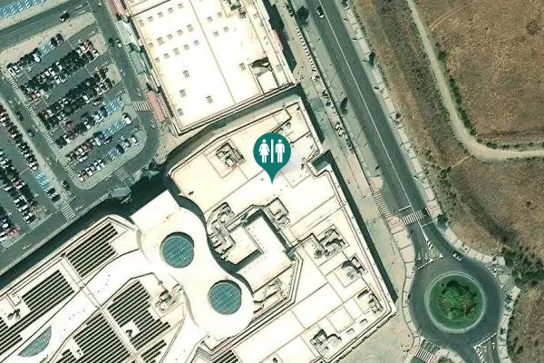 Satellite view of Avenida de Suecia Toilet