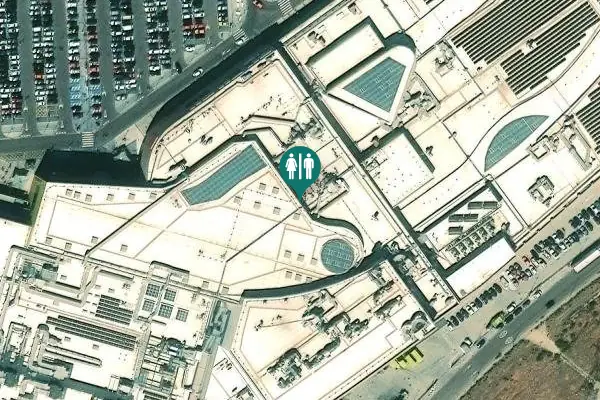 Satellite view of Calle del Comercio Toilet