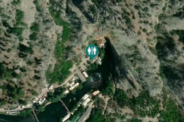 Satellite view of Blagaj Toilet