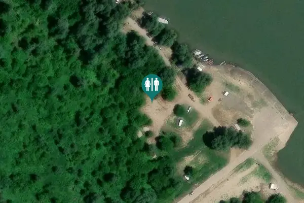 Satellite view of Šamac Toilet