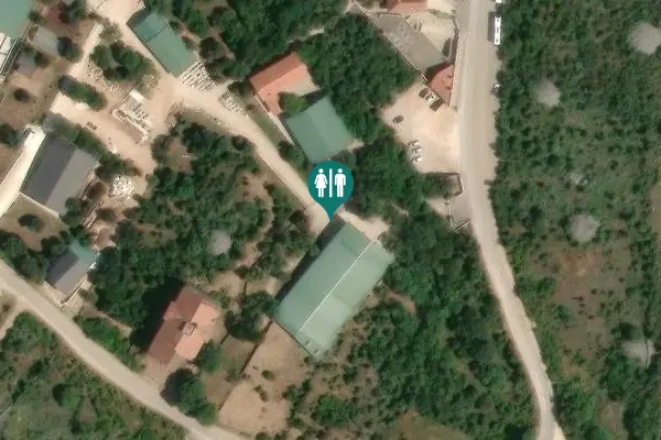 Satellite view of Kraljice Mira Toilet