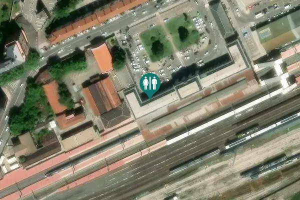 Satellite view of Calle de Recondo 12 Toilet
