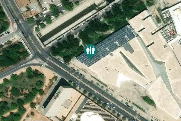 Satellite view of Avenida de la Ciencia Toilet