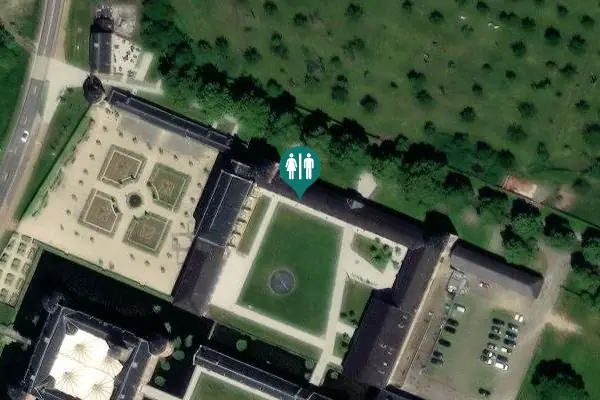 Satellite view of Kasteelstraat 6 Toilet
