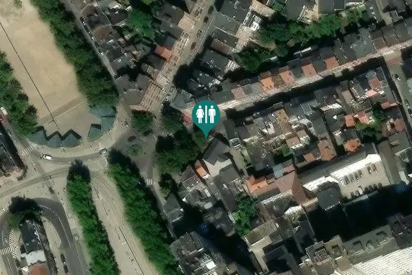 Satellite view of Place des Déportés 1 Toilet