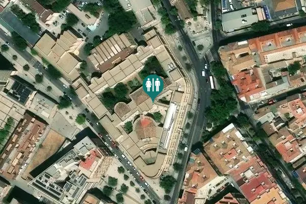 Satellite view of Avenida de Madrid 13 Toilet