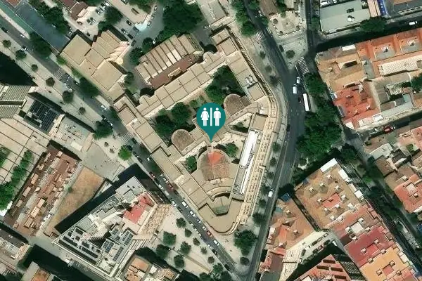 Satellite view of Avenida de Madrid 13 Toilet