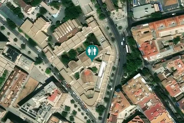 Satellite view of Avenida de Madrid 13 Toilet