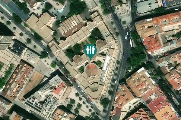 Satellite view of Avenida de Madrid 13 Toilet