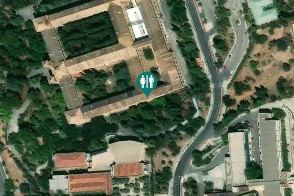 Satellite view of Calle Profesor Clavera Toilet