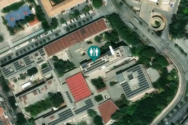 Satellite view of Calle Profesor Adolfo Rancaño Toilet