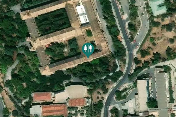 Satellite view of Calle Profesor Clavera Toilet