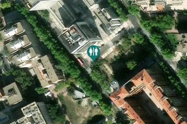 Satellite view of Calle de la Poetisa María Zambrano Toilet