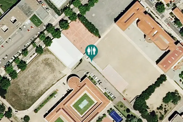 Satellite view of Avenida del Doctor Gregorio Marañón 1,23 Toilet