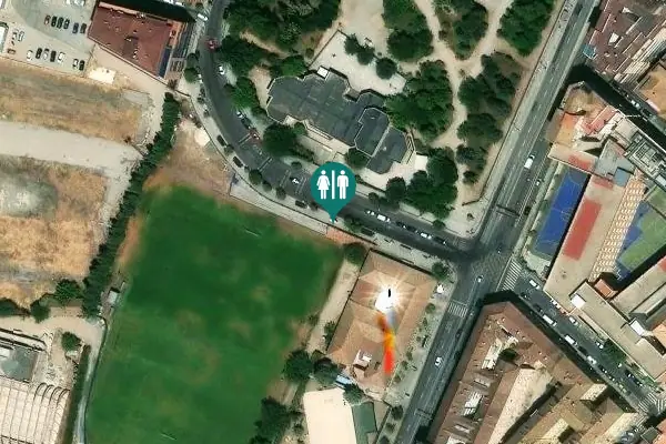 Satellite view of Calle Rector Marín Ocete 1 Toilet