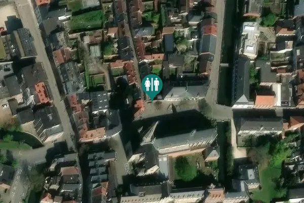 Satellite view of Klein Begijnhof 27 Toilet