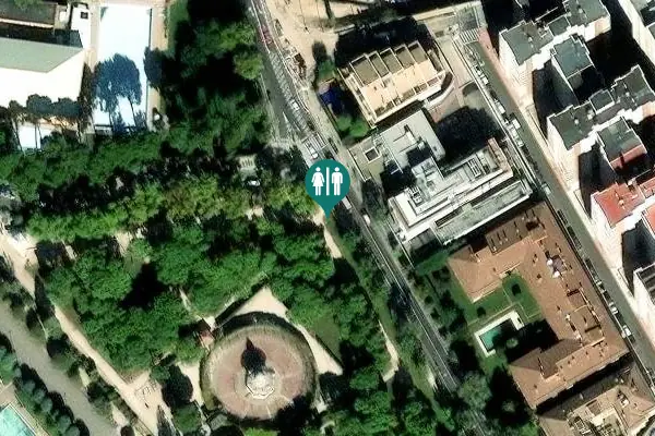 Satellite view of Paseo de Manuel Azaña Toilet