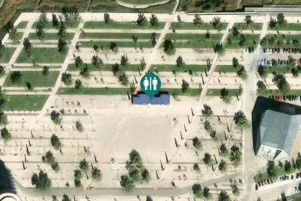 Satellite view of Avenida de las Ranillas Toilet