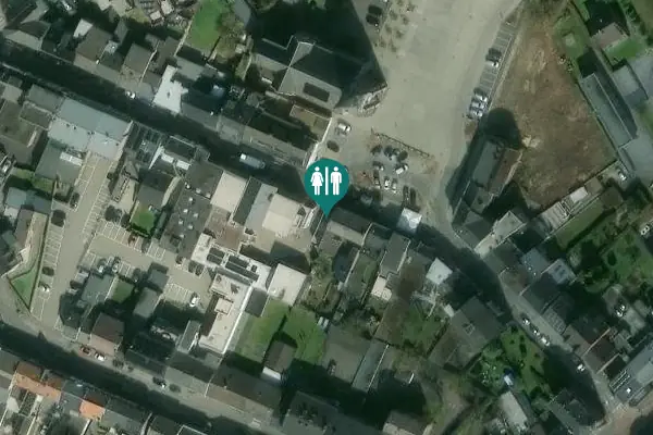 Satellite view of Kirchstrasse - Rue de l'Eglise 25 Toilet