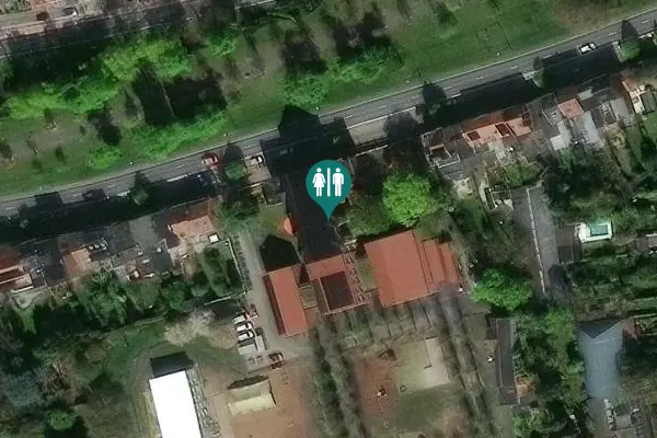 Satellite view of Erasme Ruelensvest 127 Toilet