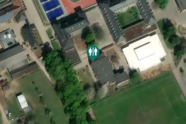Satellite view of Naamsesteenweg 355 Toilet