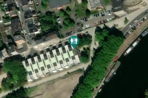 Satellite view of Boulevard de la Constitution 82 Toilet