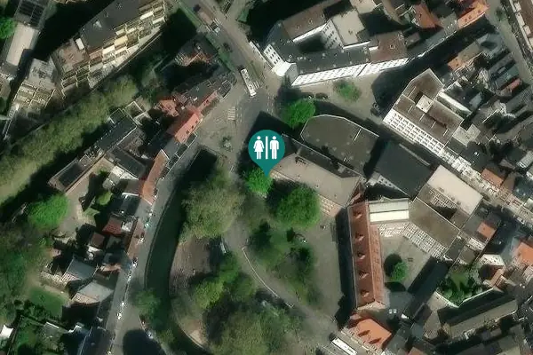 Satellite view of Dirk Boutslaan 62 Toilet