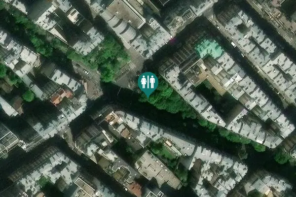 Satellite view of Rue de la Convention 202 Toilet