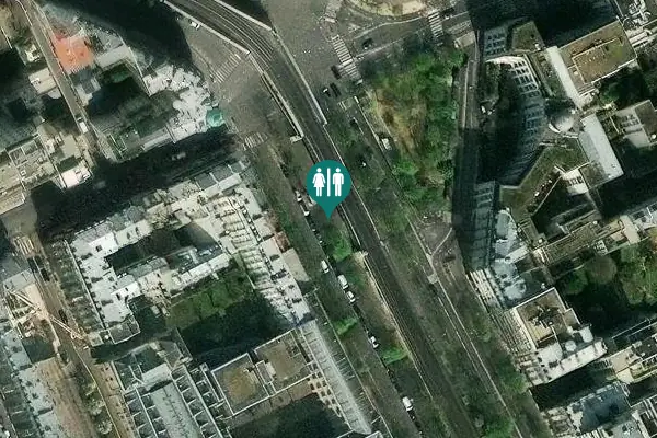 Satellite view of Boulevard Pasteur 8 Toilet