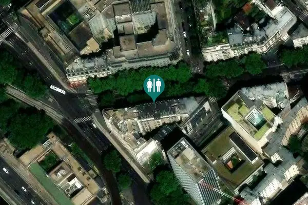 Satellite view of Boulevard Diderot 4 Toilet
