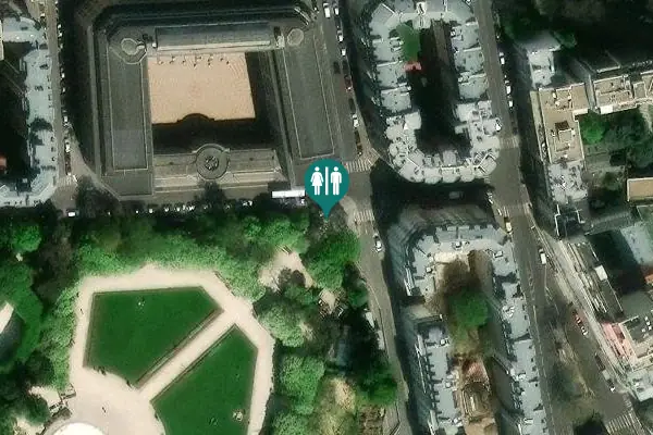 Satellite view of Rue Léon Lhermitte 19 Toilet