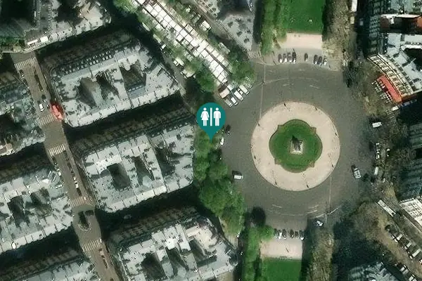 Satellite view of Place de Breteuil 4 Toilet