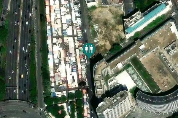 Satellite view of Avenue du Professeur André Lemierre 22 Toilet
