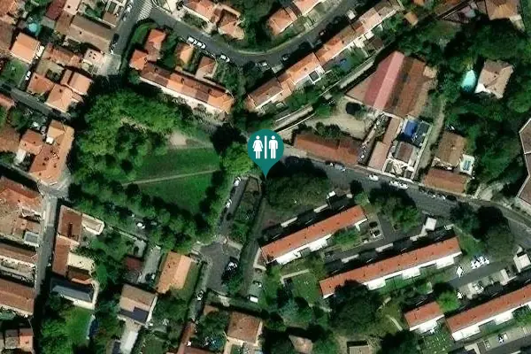 Satellite view of Rue du Prêche 2 Toilet