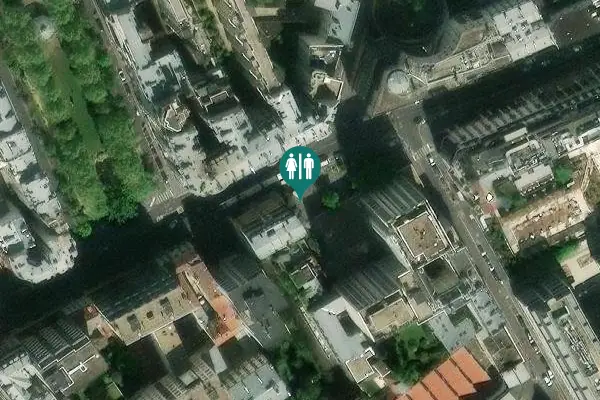 Satellite view of Rue de Vaugirard 279 Toilet
