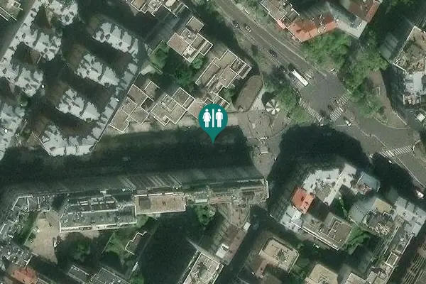 Satellite view of Avenue Émile Zola 68 Toilet