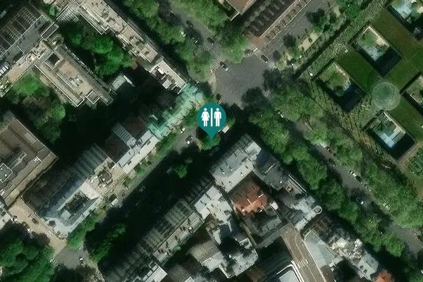 Satellite view of Avenue de Lowendal 27 bis Toilet