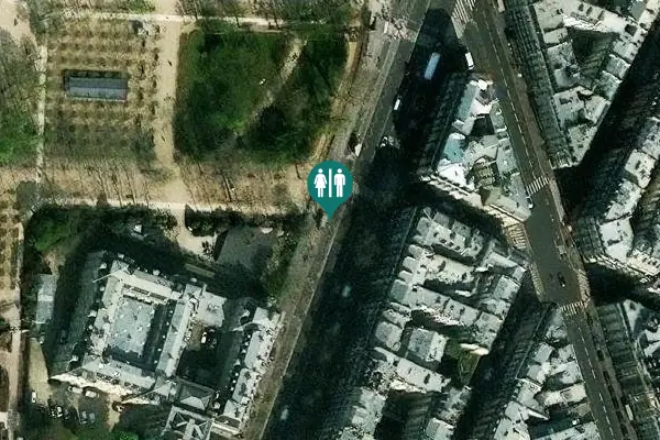 Satellite view of Boulevard Saint-Michel 60 Toilet