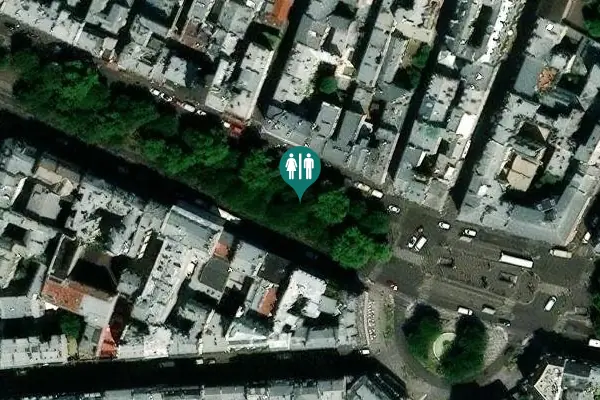 Satellite view of Paris Toilet
