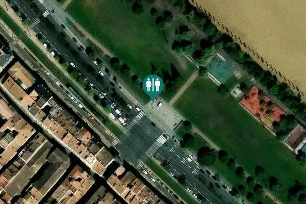 Satellite view of Quai de la Monnaie Toilet
